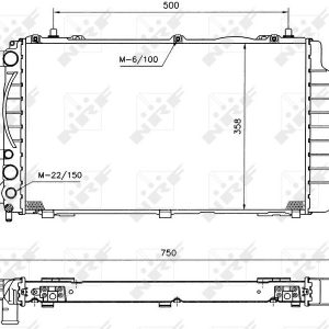 Радиатор основной