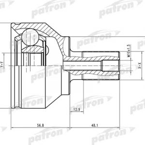 ШРУС наружный передний