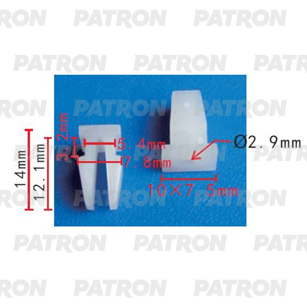 Крепеж бампера