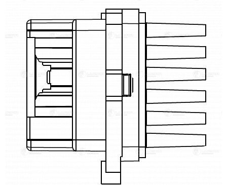 Резистор отопителя