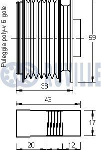 Шкив генератора