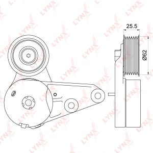 Натяжитель ремня
