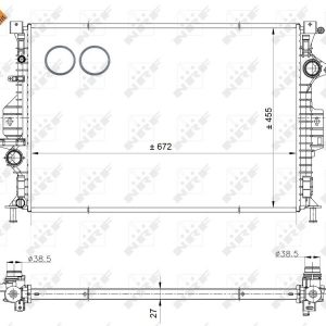 Радиатор основной