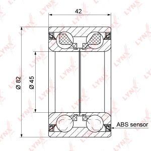 Подшипник ступицы (к-кт)
