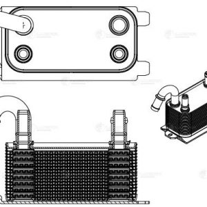Радиатор (маслоохладитель) АКПП