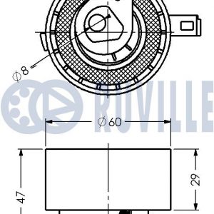 Ролик-натяжитель ремня ГРМ