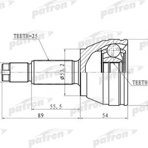ШРУС наружный передний