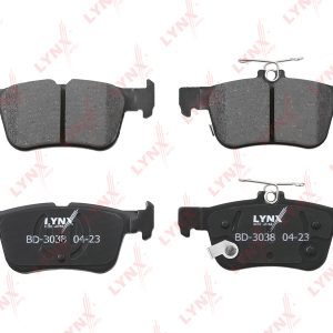 Колодки тормозные задние дисковые к-кт