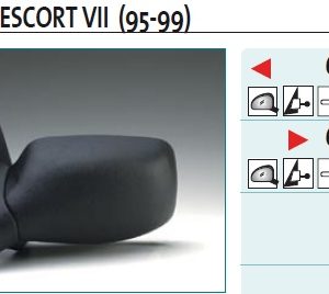 Зеркало левое механическое