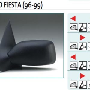 Зеркало правое механическое