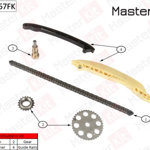 Цепь ГРМ к-кт