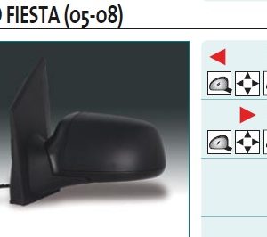 Зеркало левое электрическое