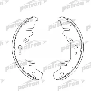 Колодки барабанные к-кт