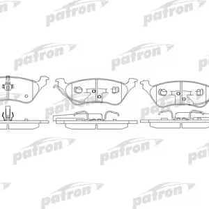 Колодки тормозные задние дисковые к-кт