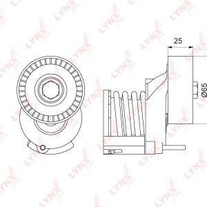 Натяжитель ремня