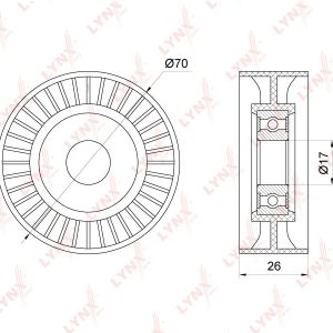 Ролик-натяжитель ремня ГРМ