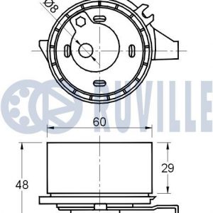 Ролик-натяжитель ремня ГРМ