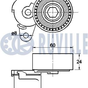 Натяжитель ремня
