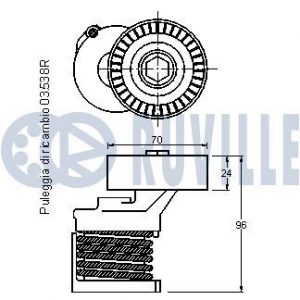Натяжитель ремня