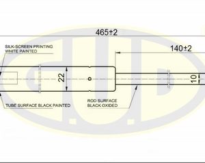 Амортизатор двери багажника