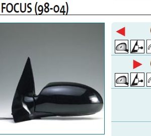 Зеркало правое механическое