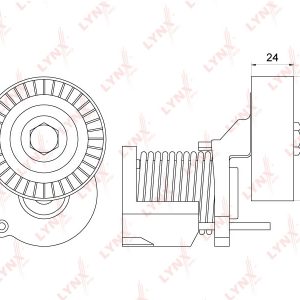 Натяжитель ремня