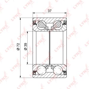 Подшипник ступицы (к-кт)