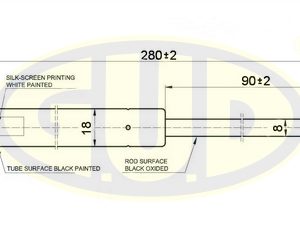 Амортизатор крышки багажника
