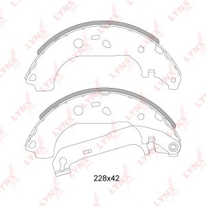 Колодки барабанные к-кт
