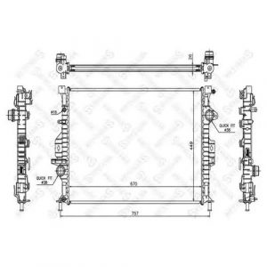 Радиатор основной