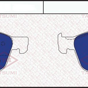 Колодки тормозные передние к-кт
