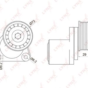 Натяжитель ремня