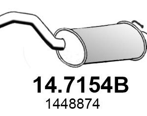 Глушитель основной