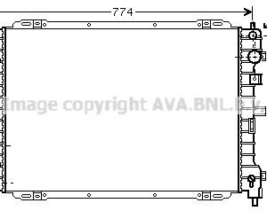Радиатор основной