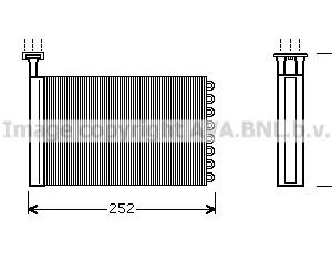 Радиатор отопителя
