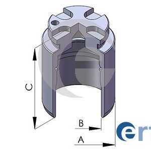 Поршень заднего суппорта