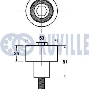 Ролик дополнительный ремня ГРМ