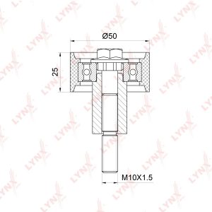Ролик дополнительный ремня ГРМ