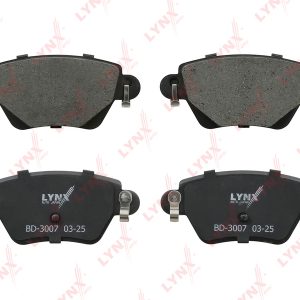 Колодки тормозные задние дисковые к-кт