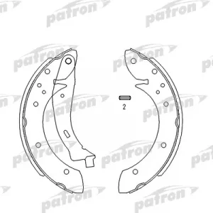 Колодки барабанные к-кт