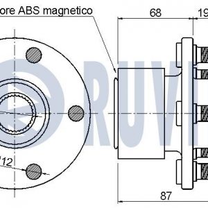 Ступица передняя