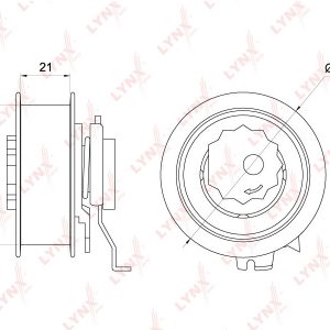 Ролик-натяжитель ремня ГРМ