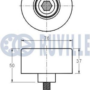 Ролик дополнительный руч. ремня