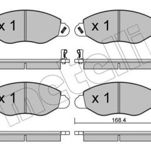 Колодки тормозные передние к-кт