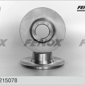 Диск тормозной передний не вентилируемый