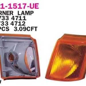 Указатель поворота левый желтый