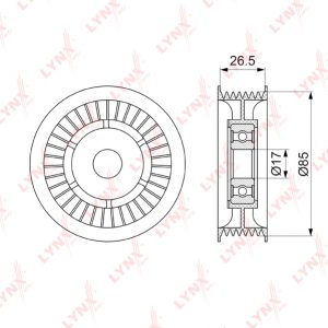 Ролик дополнительный руч. ремня