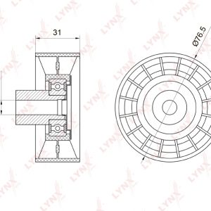 Ролик дополнительный руч. ремня