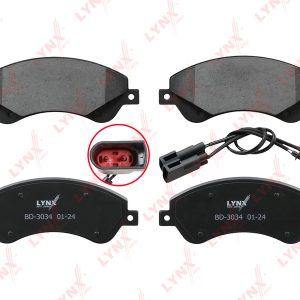 Колодки тормозные передние к-кт