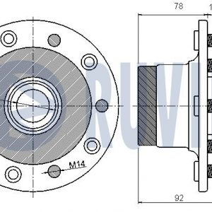Ступица задняя